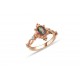 0,86 Karat Mistik Topaz Oval Yüzük