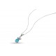0,94 Karat Blue Topaz Damla Kolye