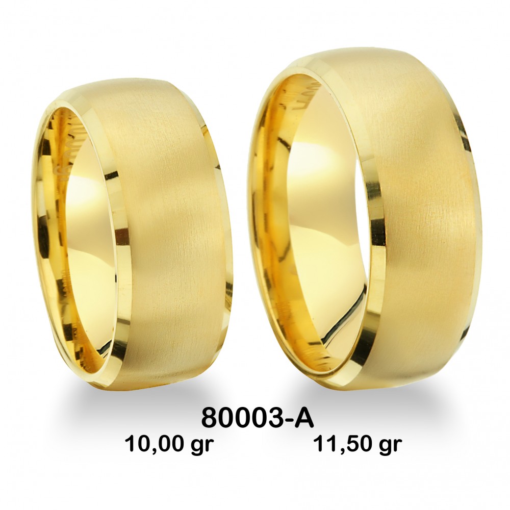 Sarı Alyans Modeli-80003-A