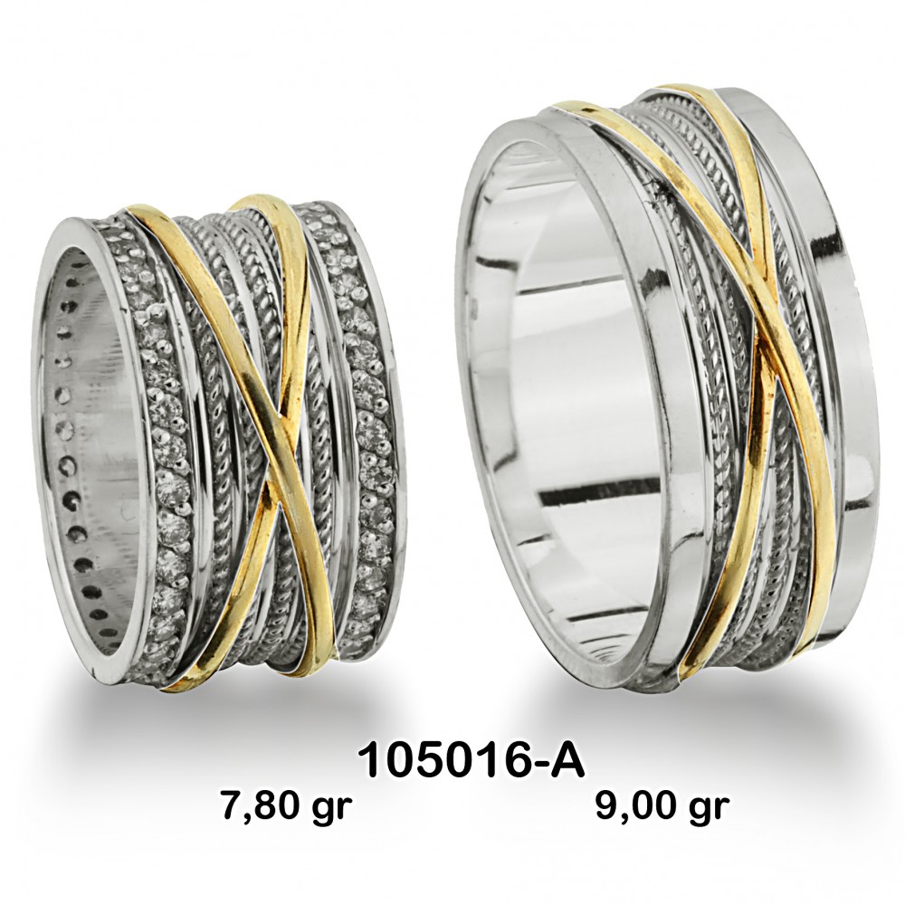 Sarı Alyans Modeli-105016-A