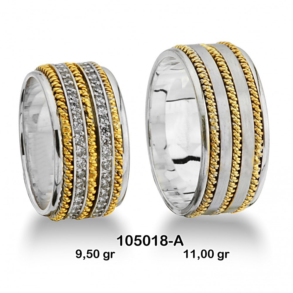 Sarı Alyans Modeli-105018-A