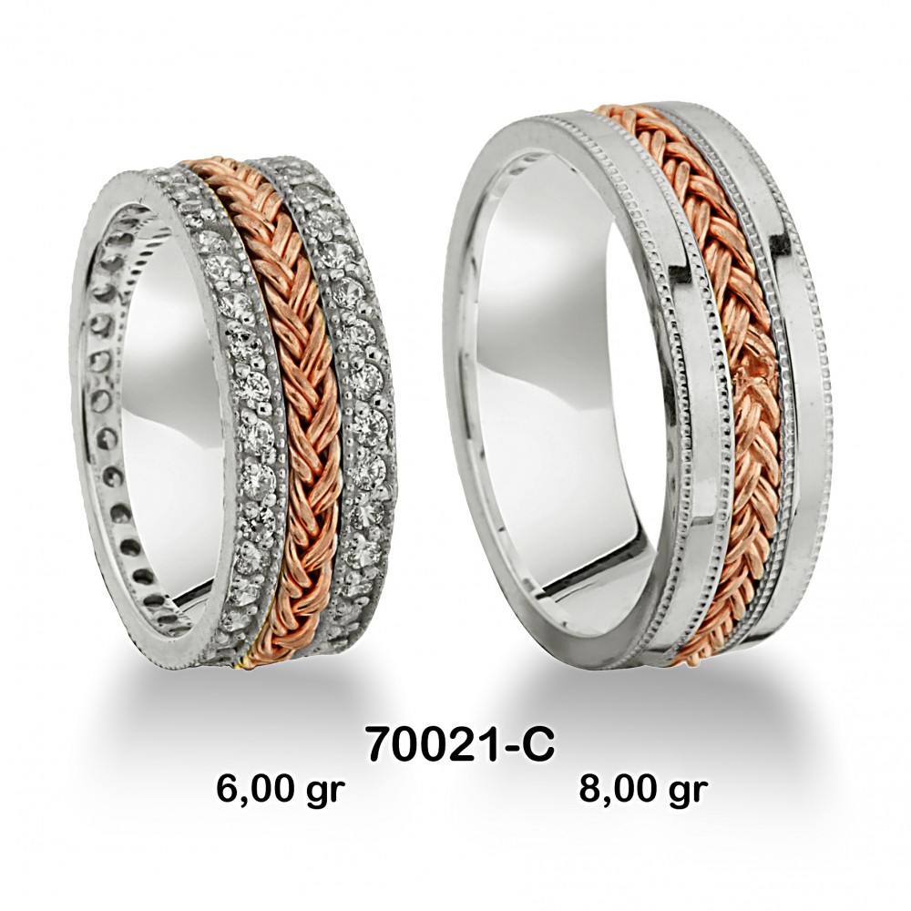 Rose Alyans Modeli-70021-C