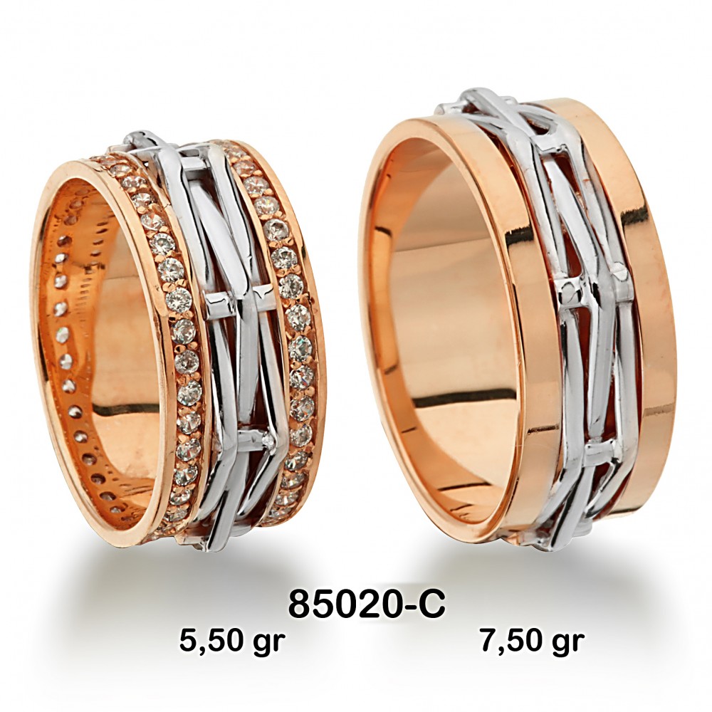 Rose Alyans Modeli-85020-C