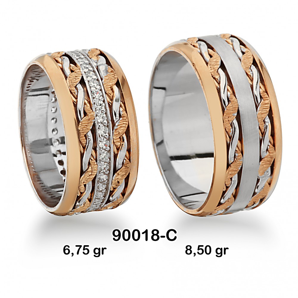 Rose Alyans Modeli-90018-C