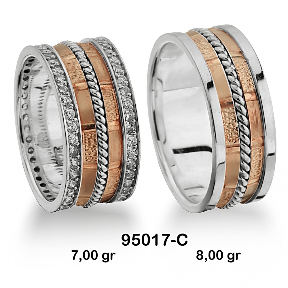 Rose Alyans Modeli-95017-C