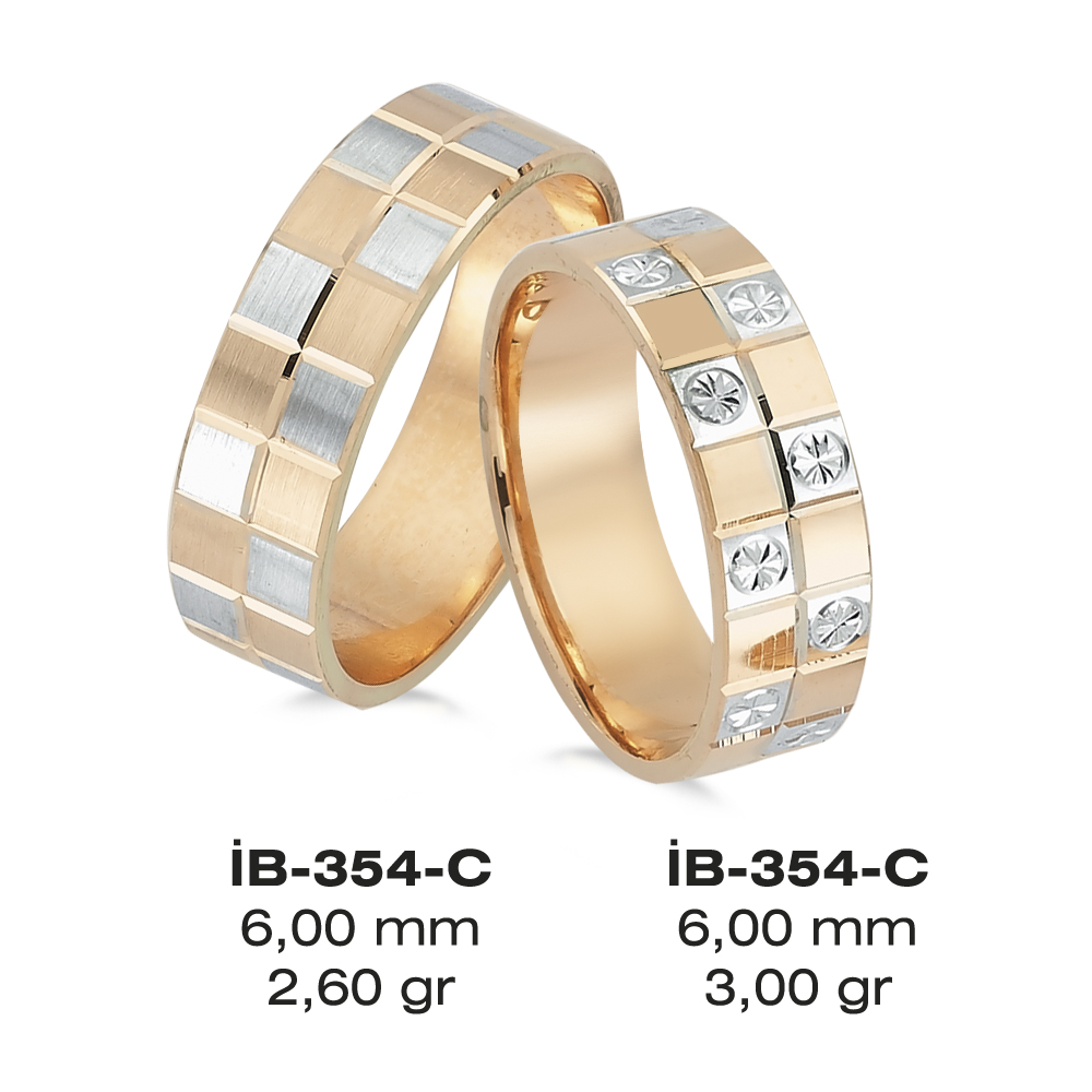 Rose Alyans Modeli-354-C