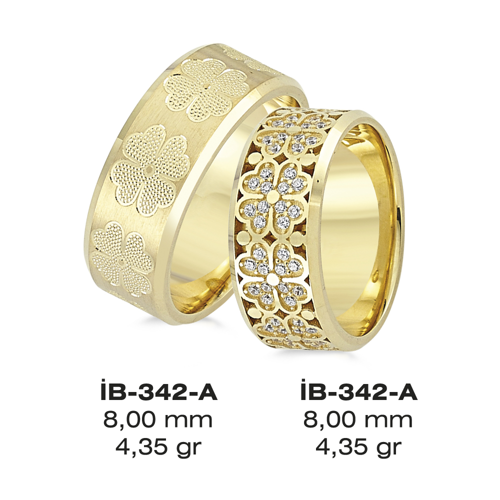 Sarı Alyans Modeli-342-A