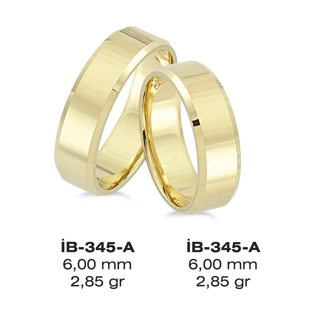 Sarı Alyans Modeli-345-A