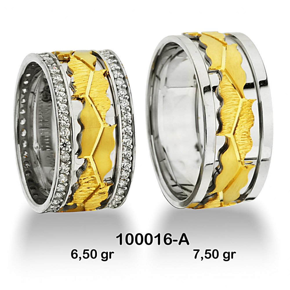 Sarı Alyans Modeli-100016-A