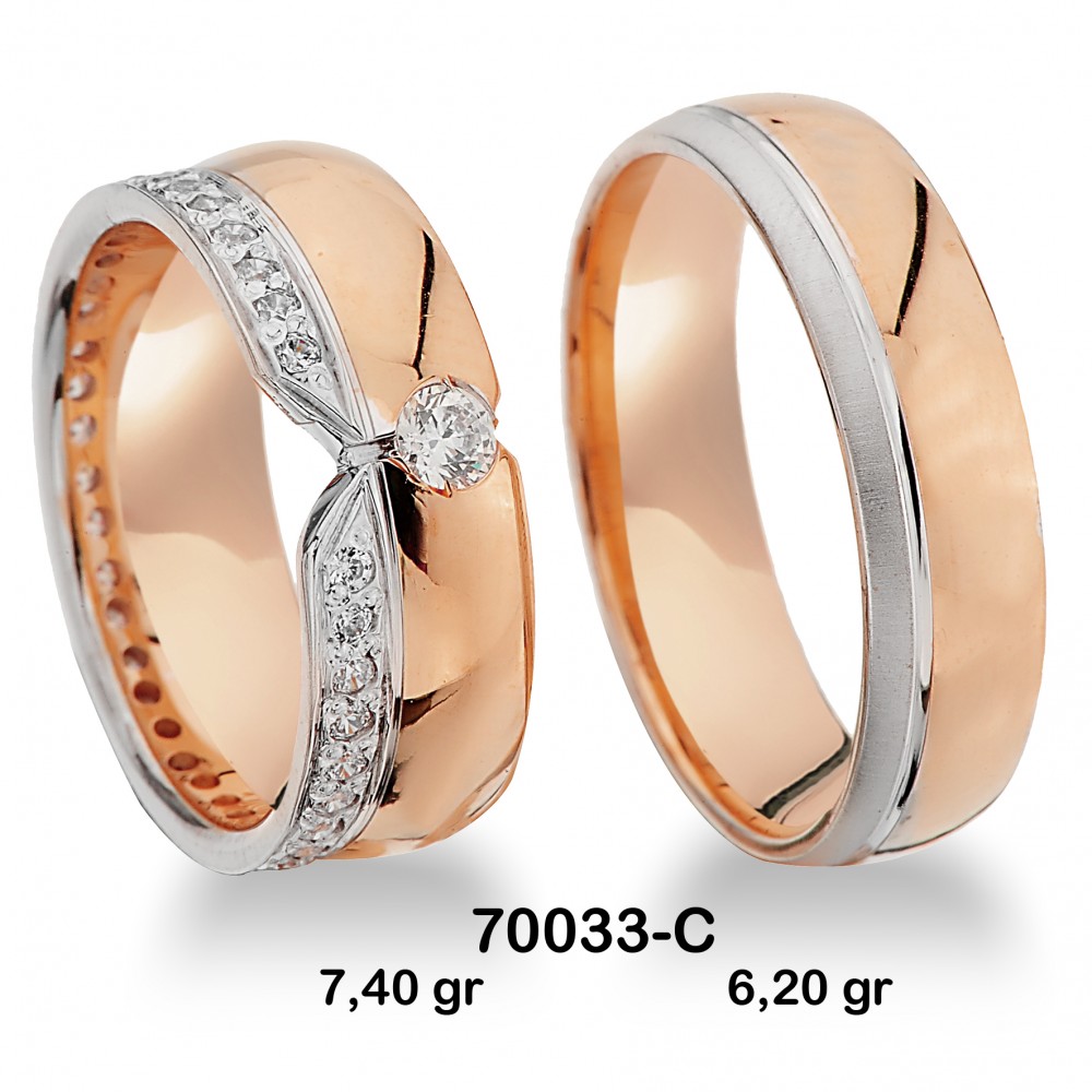 Rose Alyans Modeli-70033-C