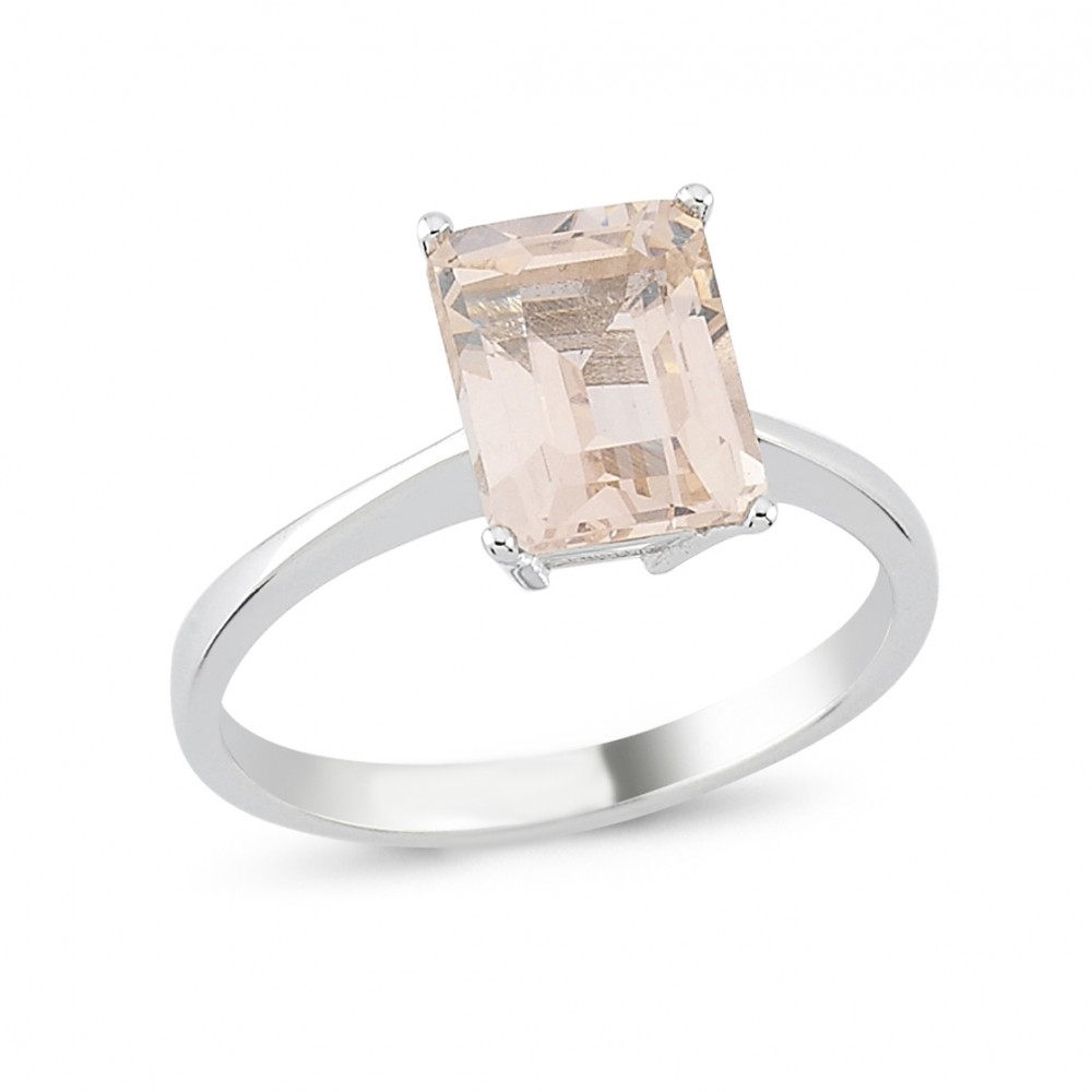 2,72 Karat Morganite Yüzük