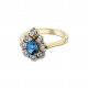 4,62 Karat Pırlantalı London Blue Takım