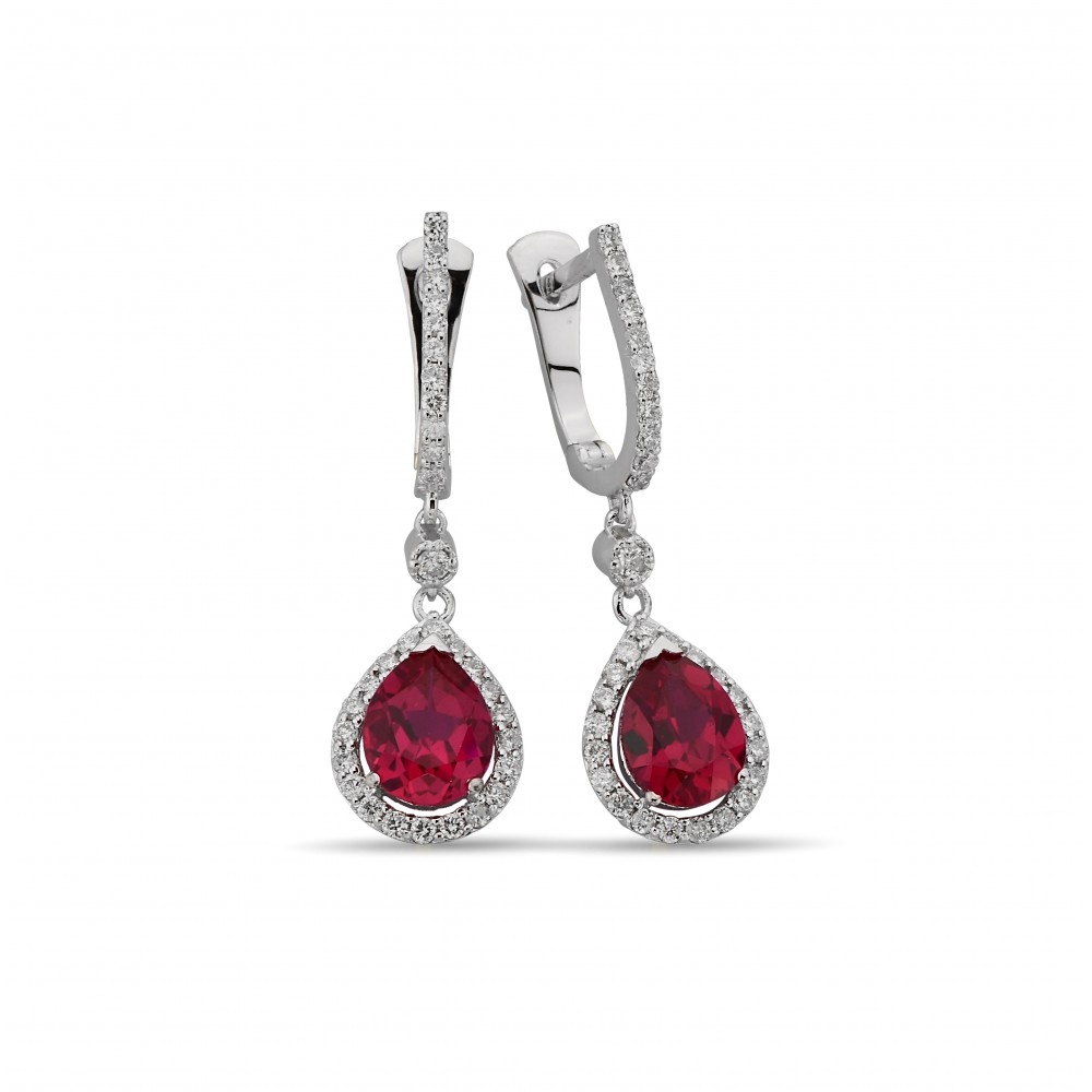 7,01Karat Pırlantalı Yakut takım