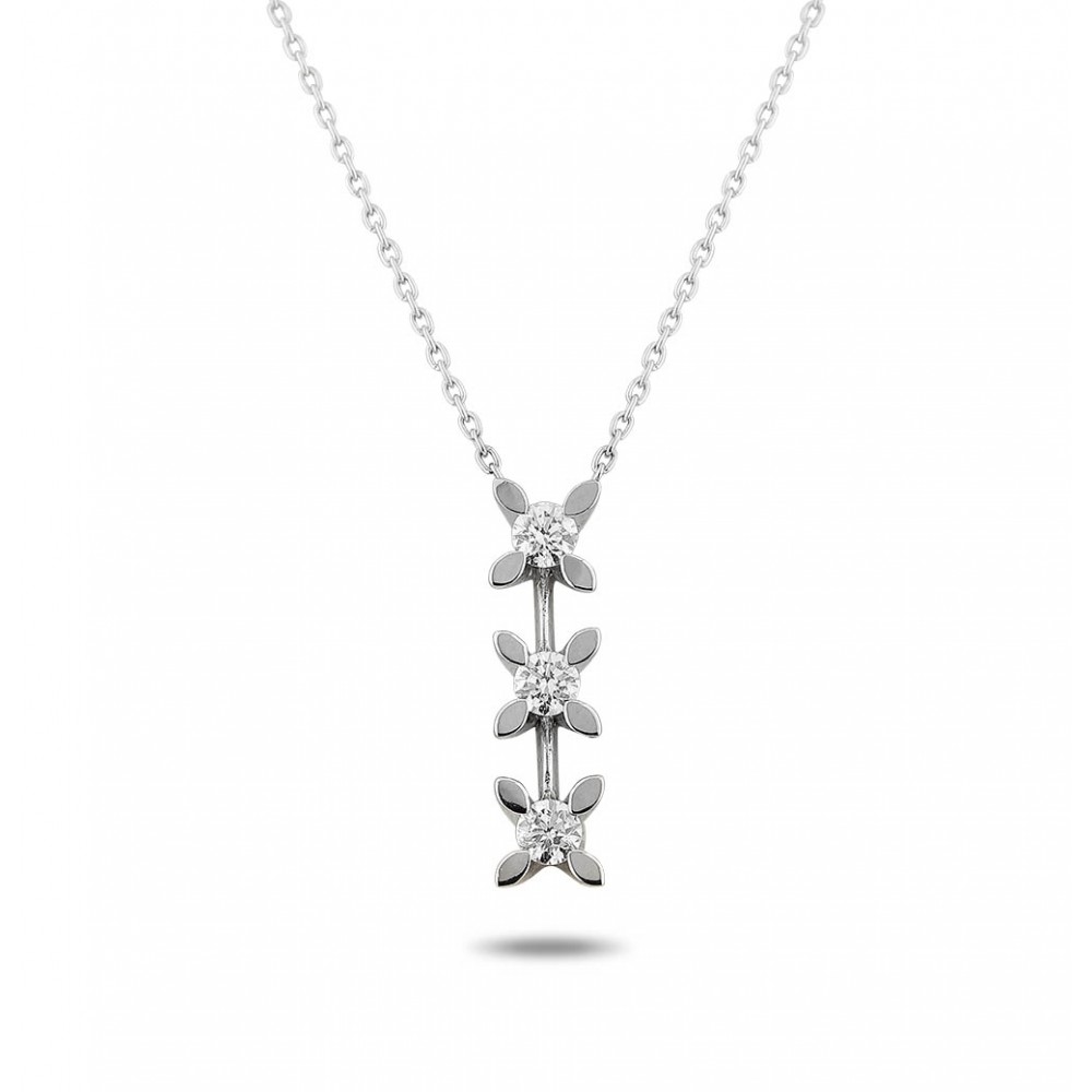 0,62 Karat Pırlanta Reina Tasarımlı Kolye