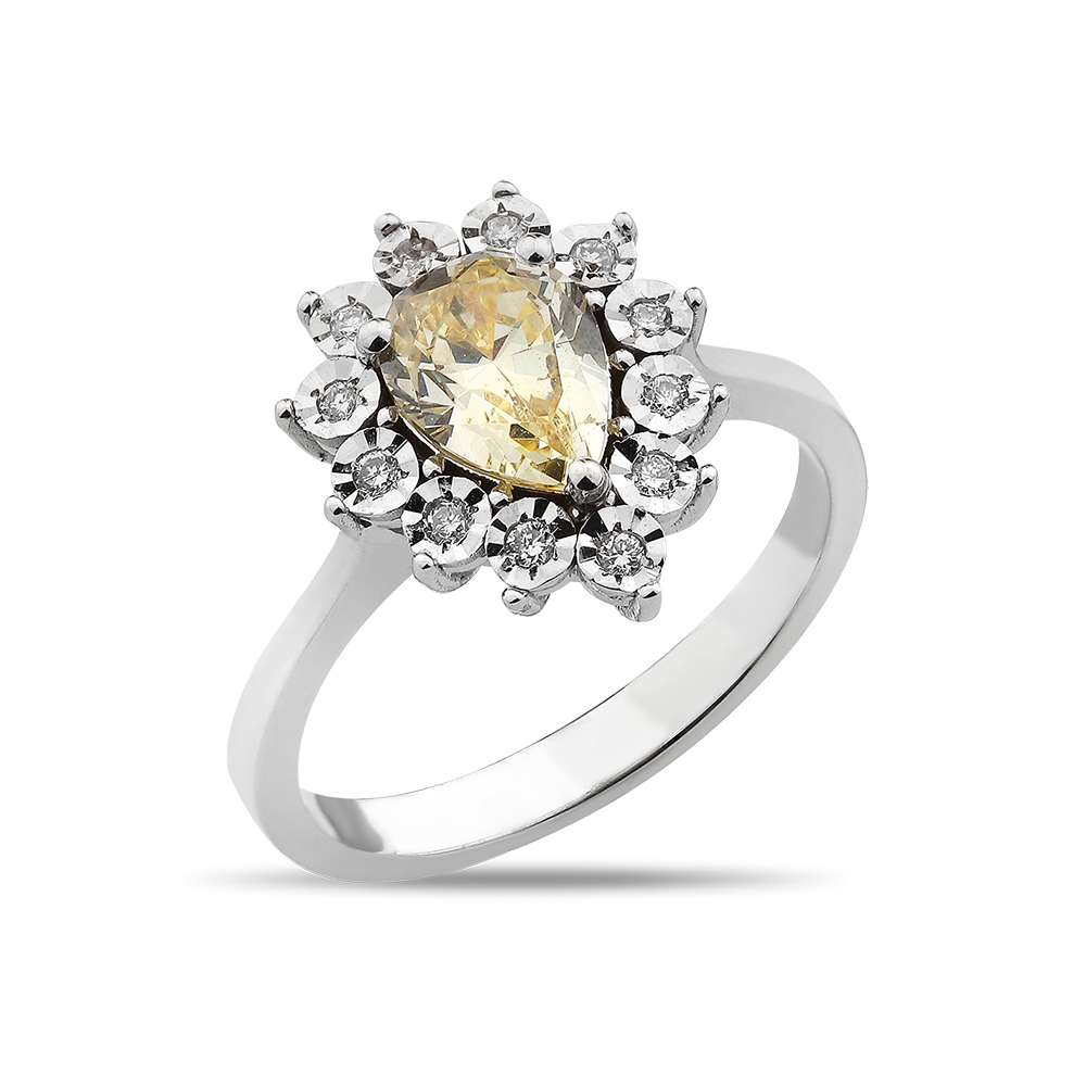 8,27 Karat Pırlantalı Fensy Taşlı Takım