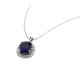 25,07 Karat Pırlantalı Natural Safir Takım