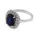25,07 Karat Pırlantalı Natural Safir Takım