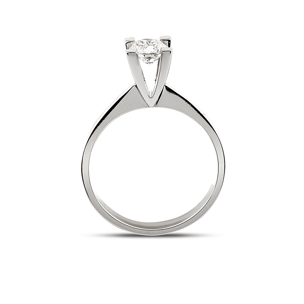 0,58 Karat Tektaş Pırlanta Yüzük 	