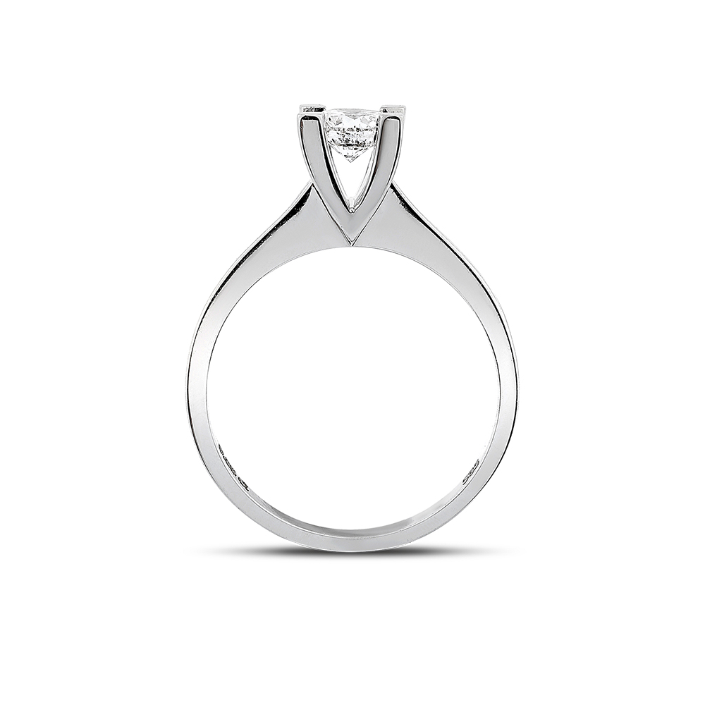 0,50 Karat Tektaş Pırlanta Yüzük