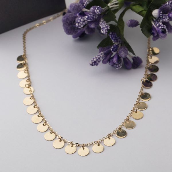 6.70 Gram Pullu Kolye - 14 Ayar Altın